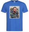 Мужская футболка Володимир Зеленський Ярко-синий фото