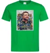 Мужская футболка Володимир Зеленський Зеленый фото