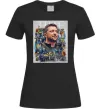 Жіноча футболка Володимир Зеленський Чорний фото