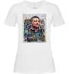 Жіноча футболка Володимир Зеленський Білий фото