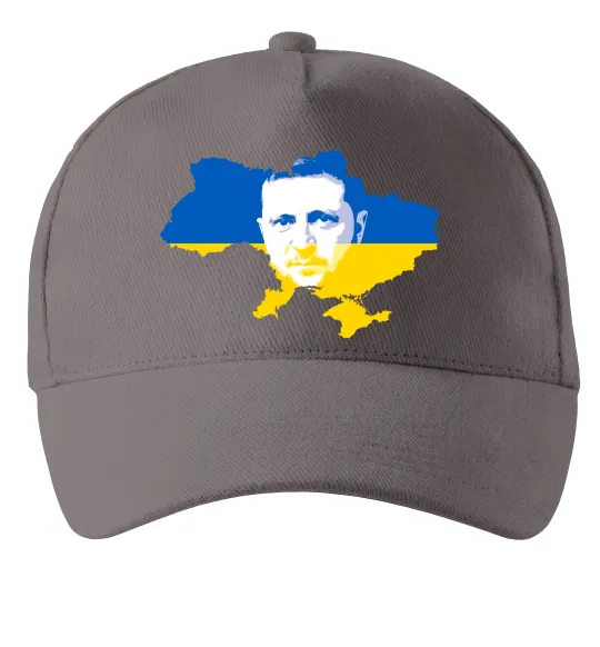 Кепка Зеленський Володимир Сірий фото