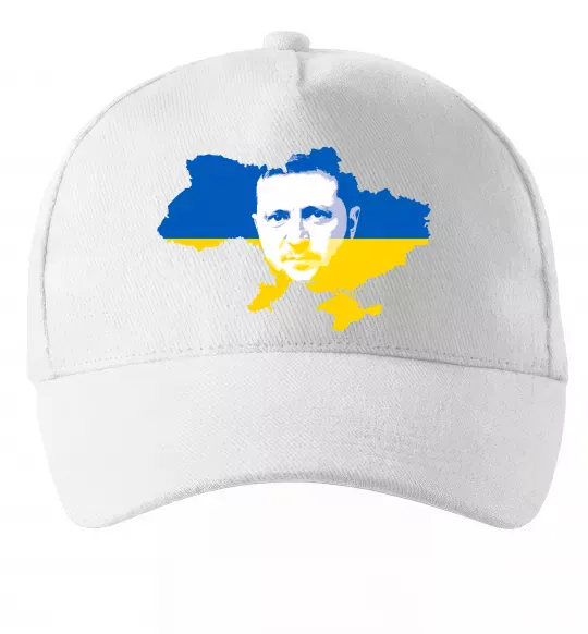 Кепка Зеленський Володимир Білий фото