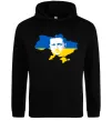 Женская толстовка (худи) Зеленський Володимир Черный фото