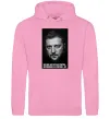 Женская толстовка (худи) Без світла переживемо, без України - ні Розовый фото