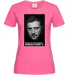 Жіноча футболка Без світла переживемо, без України - ні Яскраво-рожевий Жіноча футболка Без світла переживемо, без України - ні Яскраво-рожевий фото