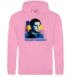 Чоловіча толстовка (худі) Президент незламності Рожевий фото