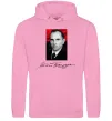 Чоловіча толстовка (худі) Степан Бандера Рожевий фото