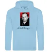 Женская толстовка (худи) Степан Бандера Голубой фото