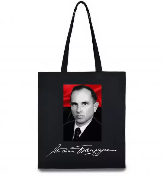 Эко-сумка Степан Бандера Черный фото