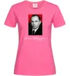 Жіноча футболка Степан Бандера Яскраво-рожевий фото