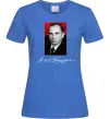 Жіноча футболка Степан Бандера Яскраво-синій фото