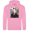 Женская толстовка (худи) Степан Бандера графіті Розовый фото