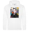 Жіноча толстовка (худі) Степан Бандера графіті Білий фото