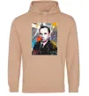 Жіноча толстовка (худі) Степан Бандера графіті Пісочний фото