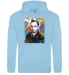 Женская толстовка (худи) Степан Бандера графіті Голубой фото