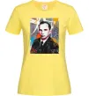 Женская футболка Степан Бандера графіті Лимонный фото