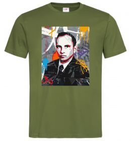 Мужская футболка Степан Бандера графіті Мужская футболка Степан Бандера графіті