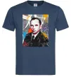 Чоловіча футболка Степан Бандера графіті Темно-синій Чоловіча футболка Степан Бандера графіті Темно-синій фото