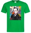 Чоловіча футболка Степан Бандера графіті Зелений Чоловіча футболка Степан Бандера графіті Зелений фото