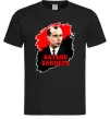 Чоловіча футболка Батько Бандера Чорний Чоловіча футболка Батько Бандера Чорний фото
