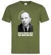 Чоловіча футболка Ніщо не зупинить ідею час якої настав Оливковий Чоловіча футболка Ніщо не зупинить ідею час якої настав Оливковий фото