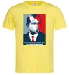 Чоловіча футболка Батько наш - Бандера, Україна - мати Лимонний Чоловіча футболка Батько наш - Бандера, Україна - мати Лимонний фото