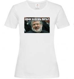 Женская футболка Каву будеш пити?