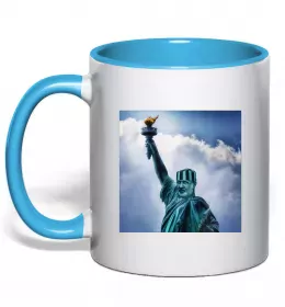 Чашка с цветной ручкой Чашка с цветной ручкой