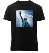 Чоловіча преміум футболка Коломойський статуя Чорний фото