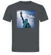 Мужская футболка Коломойський статуя Графит Мужская футболка Коломойський статуя Графит фото