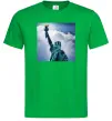 Мужская футболка Коломойський статуя Зеленый Мужская футболка Коломойський статуя Зеленый фото