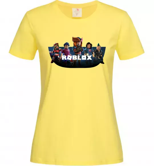 Женская футболка Roblox Лимонный фото