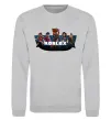 Свитшот Roblox Серый меланж фото