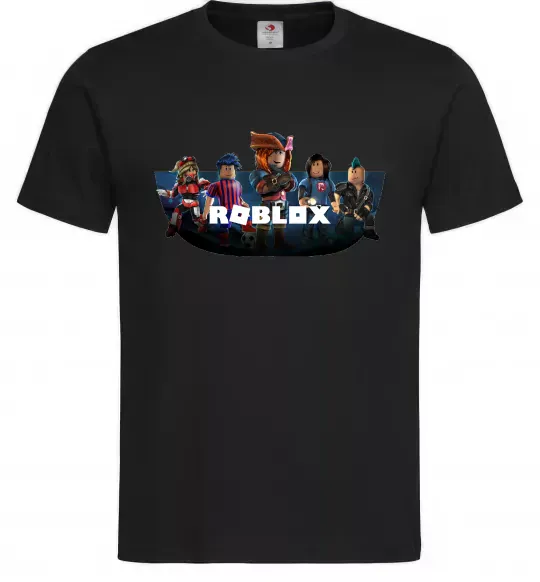 Чоловіча футболка Roblox Чорний фото