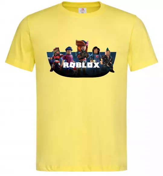 Чоловіча футболка Roblox Лимонний фото