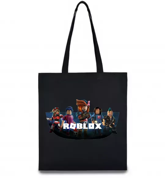 Еко-сумка Roblox Чорний фото
