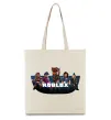 Еко-сумка Roblox Бежевий фото
