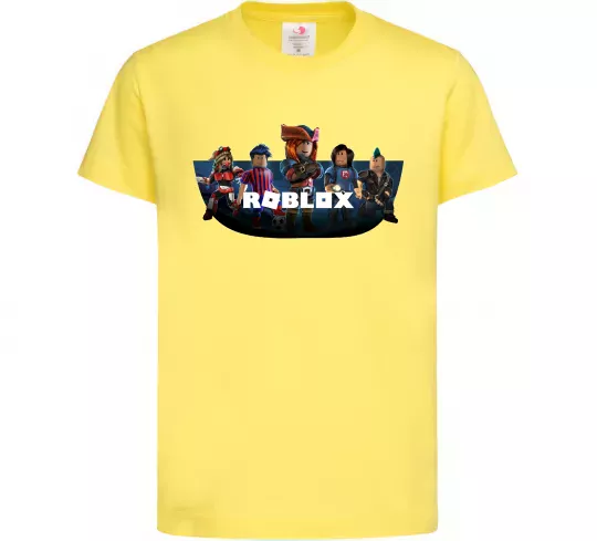 Детская футболка Roblox Лимонный фото
