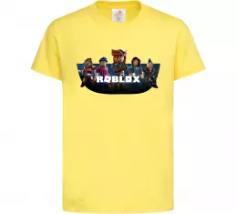 Детская футболка Roblox Лимонный фото