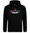 Мужская толстовка (худи) Roblox Черный фото