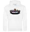 Женская толстовка (худи) Roblox Белый фото