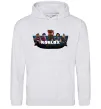 Женская толстовка (худи) Roblox Серый меланж фото