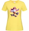 Женская футболка Skater girl Roblox Лимонный Женская футболка Skater girl Roblox Лимонный фото