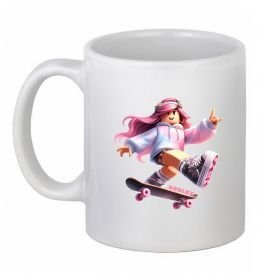 Чашка керамическая Skater girl Roblox