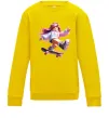 Детский Свитшот Skater girl Roblox Солнечно желтый Детский Свитшот Skater girl Roblox Солнечно желтый фото