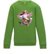 Детский Свитшот Skater girl Roblox Лаймовый Детский Свитшот Skater girl Roblox Лаймовый фото