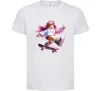 Дитяча футболка Skater girl Roblox Білий Дитяча футболка Skater girl Roblox Білий фото