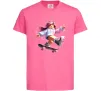 Дитяча футболка Skater girl Roblox Яскраво-рожевий Дитяча футболка Skater girl Roblox Яскраво-рожевий фото
