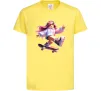 Дитяча футболка Skater girl Roblox Лимонний Дитяча футболка Skater girl Roblox Лимонний фото
