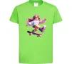 Дитяча футболка Skater girl Roblox Лаймовий Дитяча футболка Skater girl Roblox Лаймовий фото
